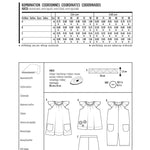 Schnittmuster Burda 9435 Kombi - Ribes y Casals