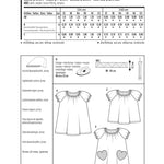 Schnittmuster Burda 9438 Kleid y Oberteil - Ribes y Casals