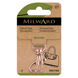 Rose Gold Mini-Drehkarabiner - Ribes y Casals