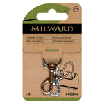 Mini-Bronze-Nickel-Drehkarabiner - Ribes y Casals