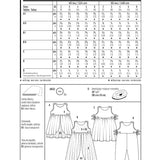 Schnittmuster Burda 9460 Kleid y Jumpsuit - Ribes y Casals