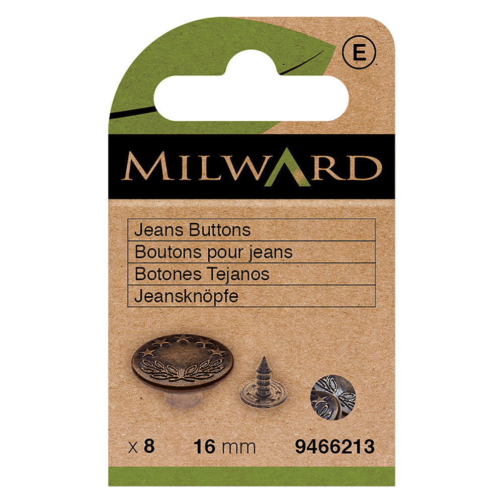 Bronzeknöpfe für Jeans - Ribes y Casals