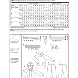 Schnittmuster Burda 9482 Kombi - Ribes y Casals