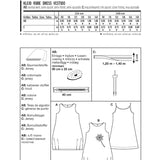Schnittmuster Burda 9544 Kleid - Ribes y Casals