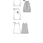 Schnittmuster Burda 9544 Kleid - Ribes y Casals