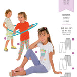 Schnittmuster Burda 9615 Leggins - Ribes y Casals
