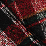 Mantel Stoff Karos Maroon - Ribes y Casals