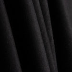 Schwarzer Wolltuch-Mantel - Ribes y Casals