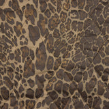 Leichte, doppelseitige Steppdecke mit Animalprint und Ocker - Ribes y Casals