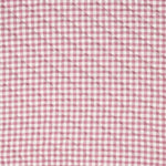 Gesteppte Vichy-Popeline in Rosa und mit Blumenmuster - Ribes y Casals