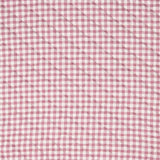 Gesteppte Vichy-Popeline in Rosa und mit Blumenmuster - Ribes y Casals