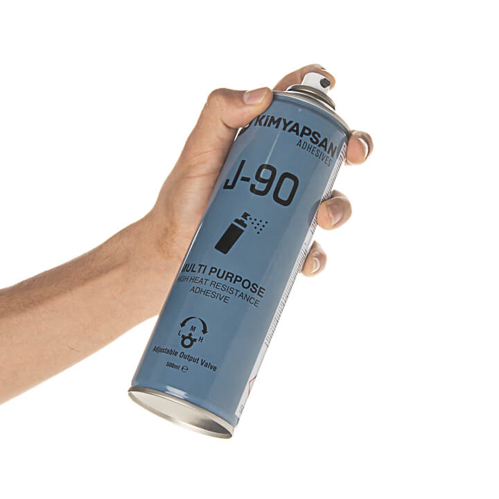Kimyapsan J-90 Sprühkleber 500 ml für die Polsterung von Autodächern - Ribes y Casals