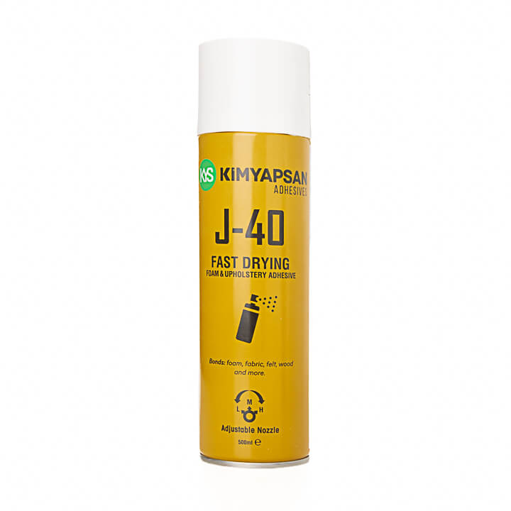 Kimyapsan J-40 Sprühkleber 500 ml für Polsterstoff und Autodächer - Ribes y Casals
