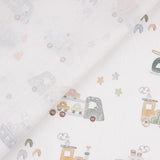 Bedrucktes Perkal – Kinderfahrzeuge - Ribes y Casals