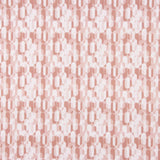 Perkal mit bedrucktem geometrischem Retro-Muster in Rosa - Ribes y Casals