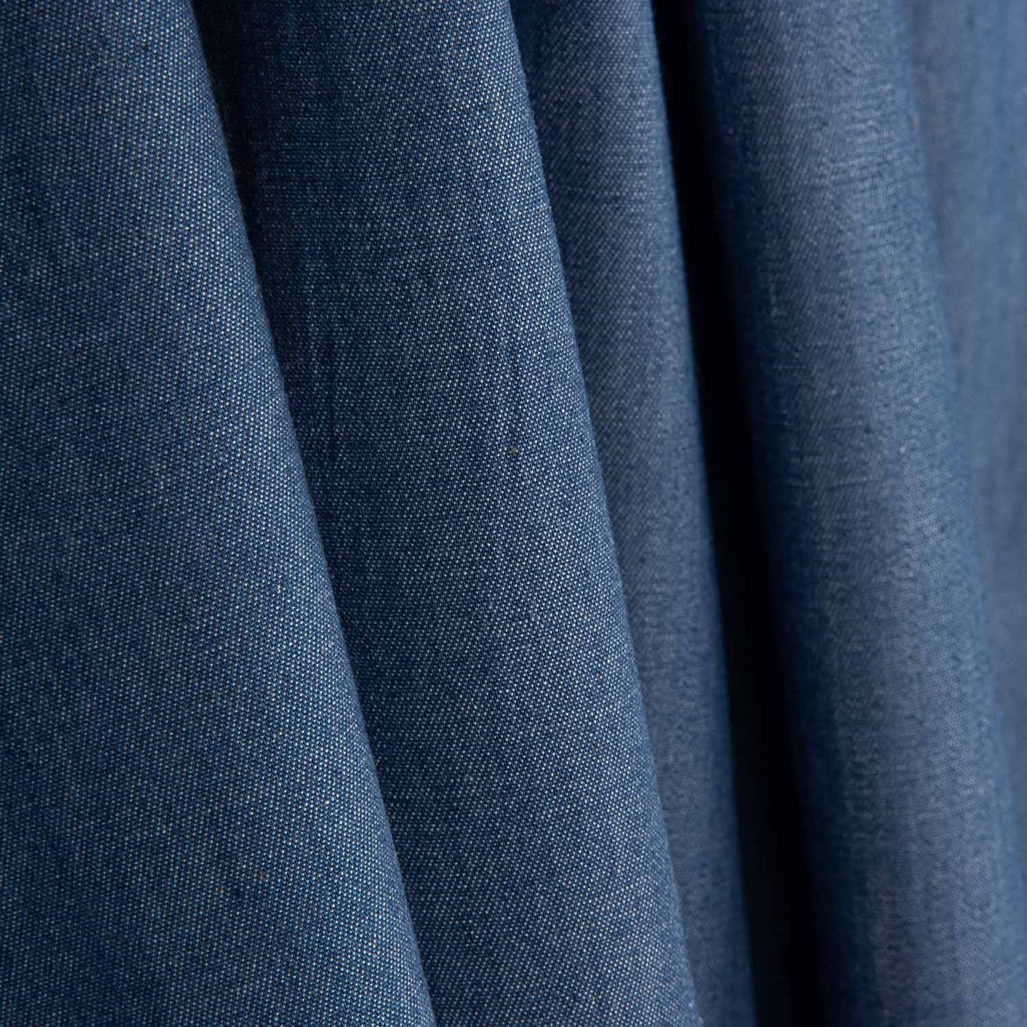 Baumwolle Gewebt Baumwolle Denim Look Medium Blau Medium - Ribes y Casals