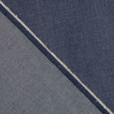 Gewebte Baumwolle Denim Look Dunkelblau - Ribes y Casals