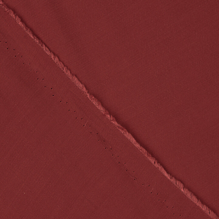 Roter seidig glänzender Baumwollstoff - Ribes y Casals