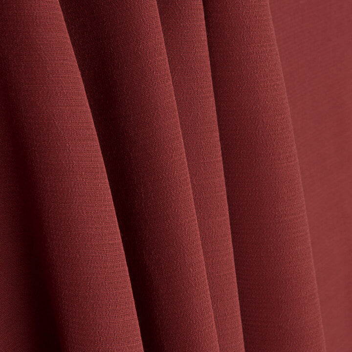 Roter seidig glänzender Baumwollstoff - Ribes y Casals