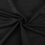 Doppelseitiges Kunstwildleder, schwarz - Ribes y Casals