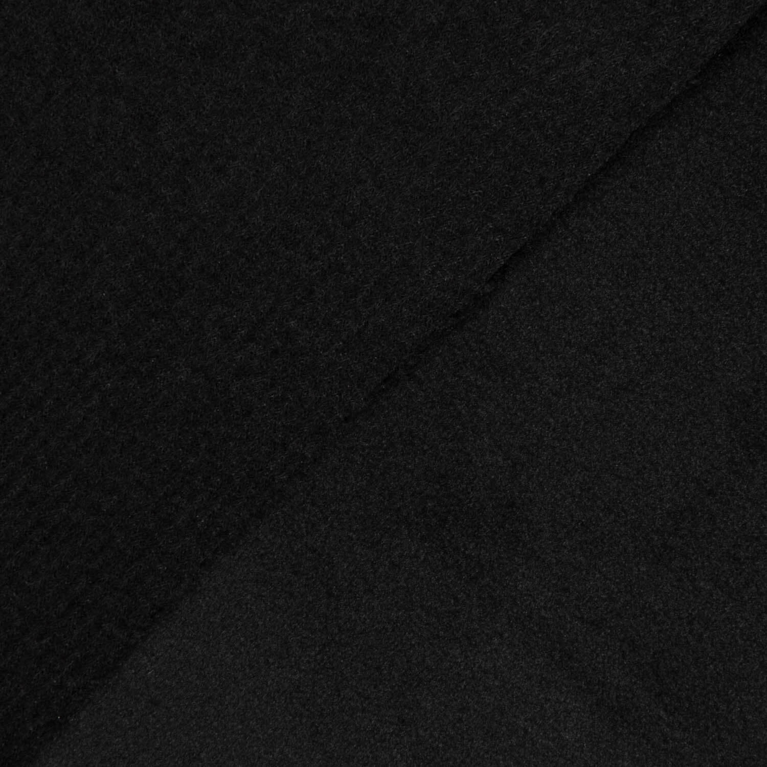Samtpolsterung einfarbig schmutzabweisend Schwarz - Ribes y Casals