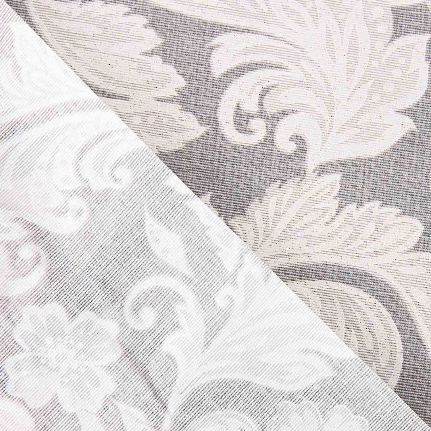 Resin Tischdecke Floral Grau - Ribes y Casals