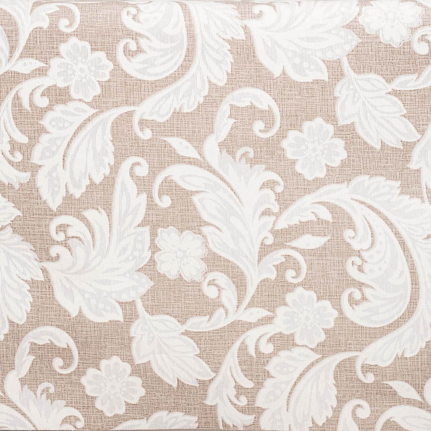 Beige Damast schmutzabweisende Tischdecke - Ribes y Casals