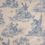 Resin Tischdecke Toile Natur Blau - Ribes y Casals