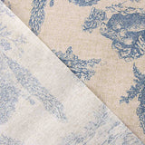 Resin Tischdecke Toile Natur Blau - Ribes y Casals