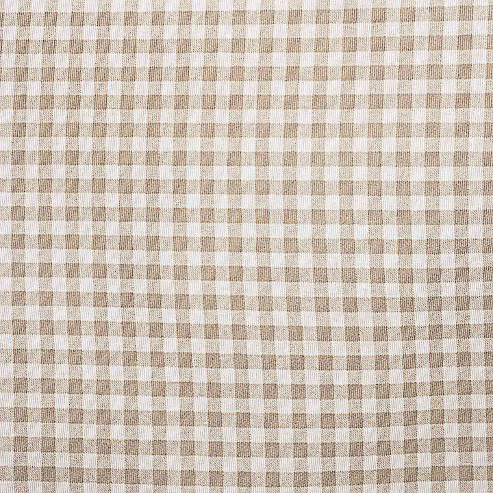 Vichy Beige Anti-Flecken-Tischdecke - Ribes y Casals