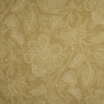 Canvas im Leinenstoff-Look mit provenzalischem Blumenmuster in Senfgelb - Ribes y Casals