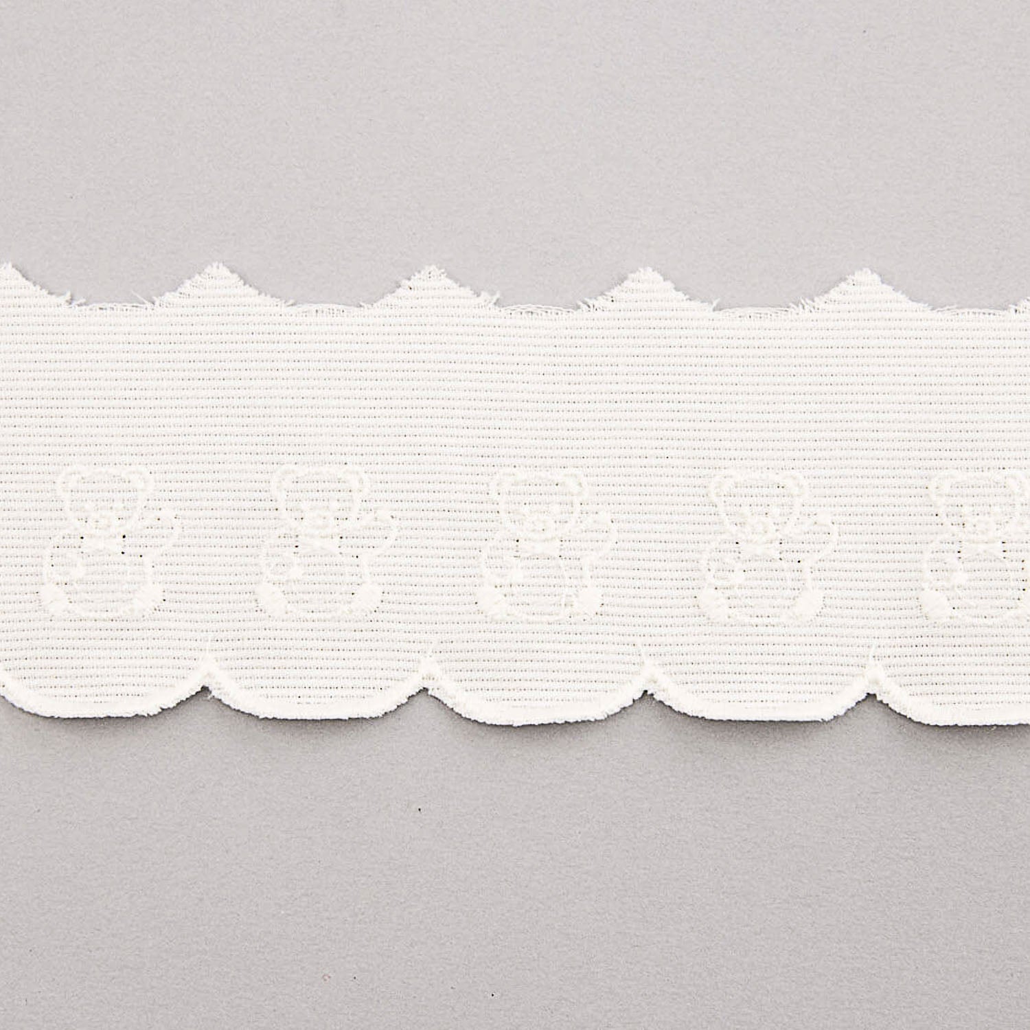 Beige Piqué-Streifen 6,5cm - Ribes y Casals