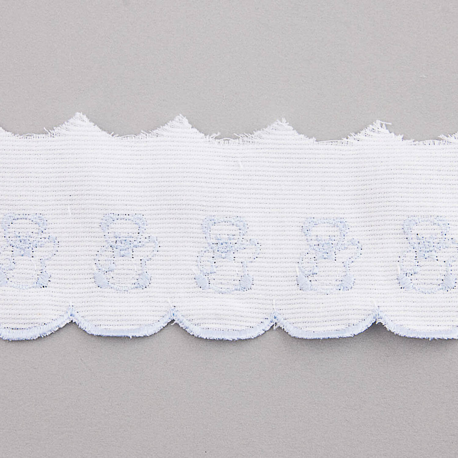 Blau-Weißer Piqué-Streifen 6,5cm - Ribes y Casals