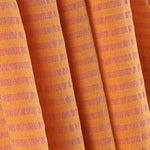 Leichte Bámbula mit zweifarbigen Streifen in Korallenrot und Orange - Ribes y Casals