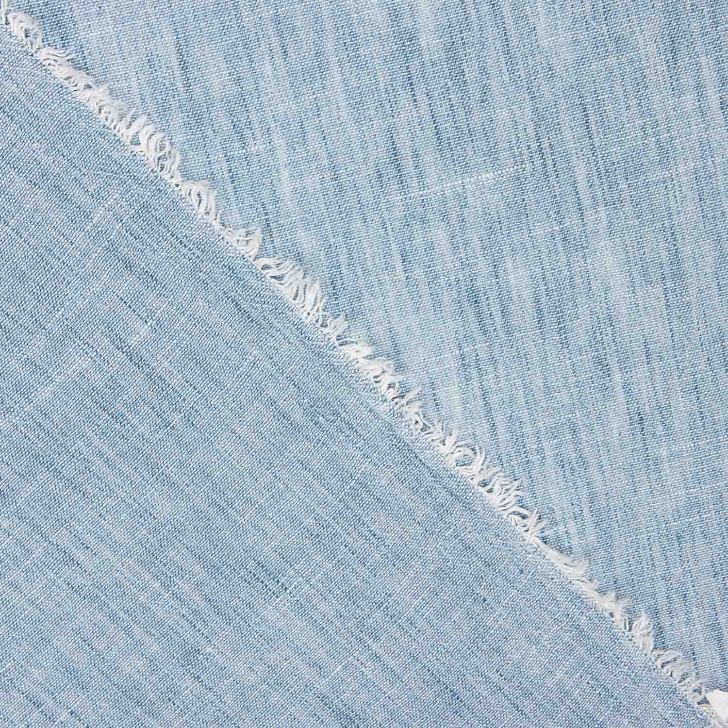 Polyester-Leinenimitat Blau Vigoré - Ribes y Casals