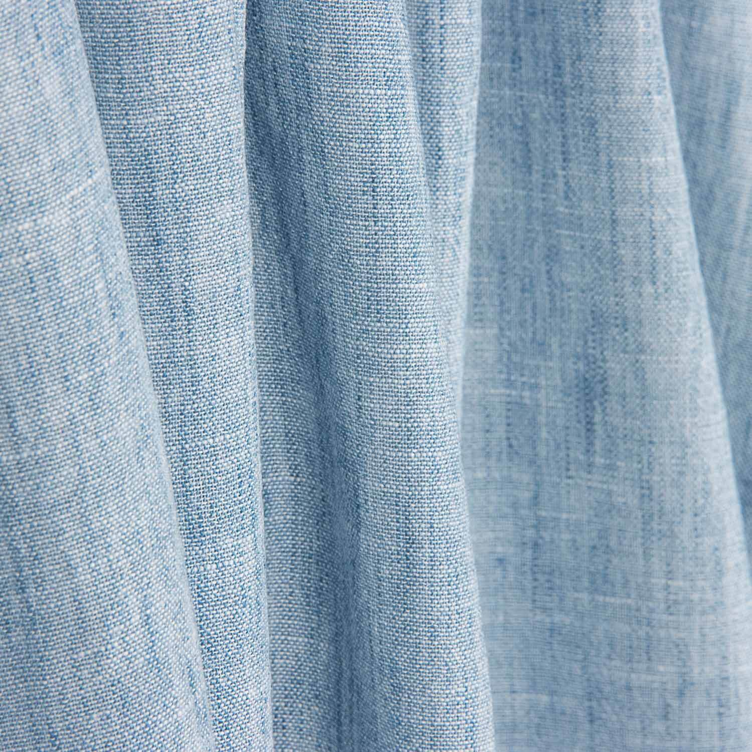 Polyester-Leinenimitat Blau Vigoré - Ribes y Casals