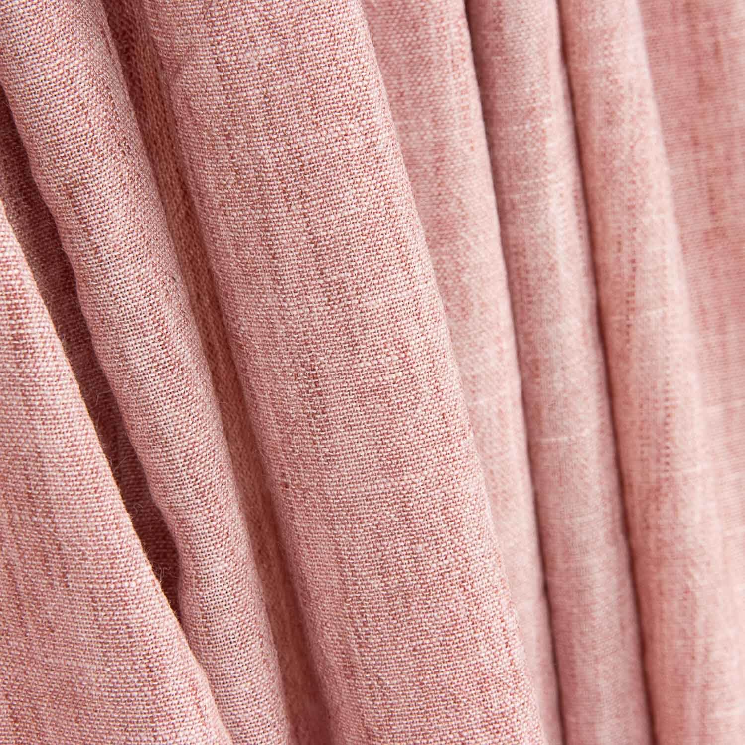Polyester-Reststück in Leinenoptik, rosa Vigoré – verschiedene Maße x Breite 150 cm - Ribes y Casals
