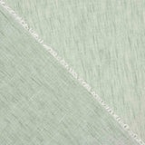 Reststück Polyester Leinenimitat hellgrün Vigoré – verschiedene Maße x Breite 150 cm - Ribes y Casals