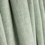 Reststück Polyester Leinenimitat hellgrün Vigoré – verschiedene Maße x Breite 150 cm - Ribes y Casals