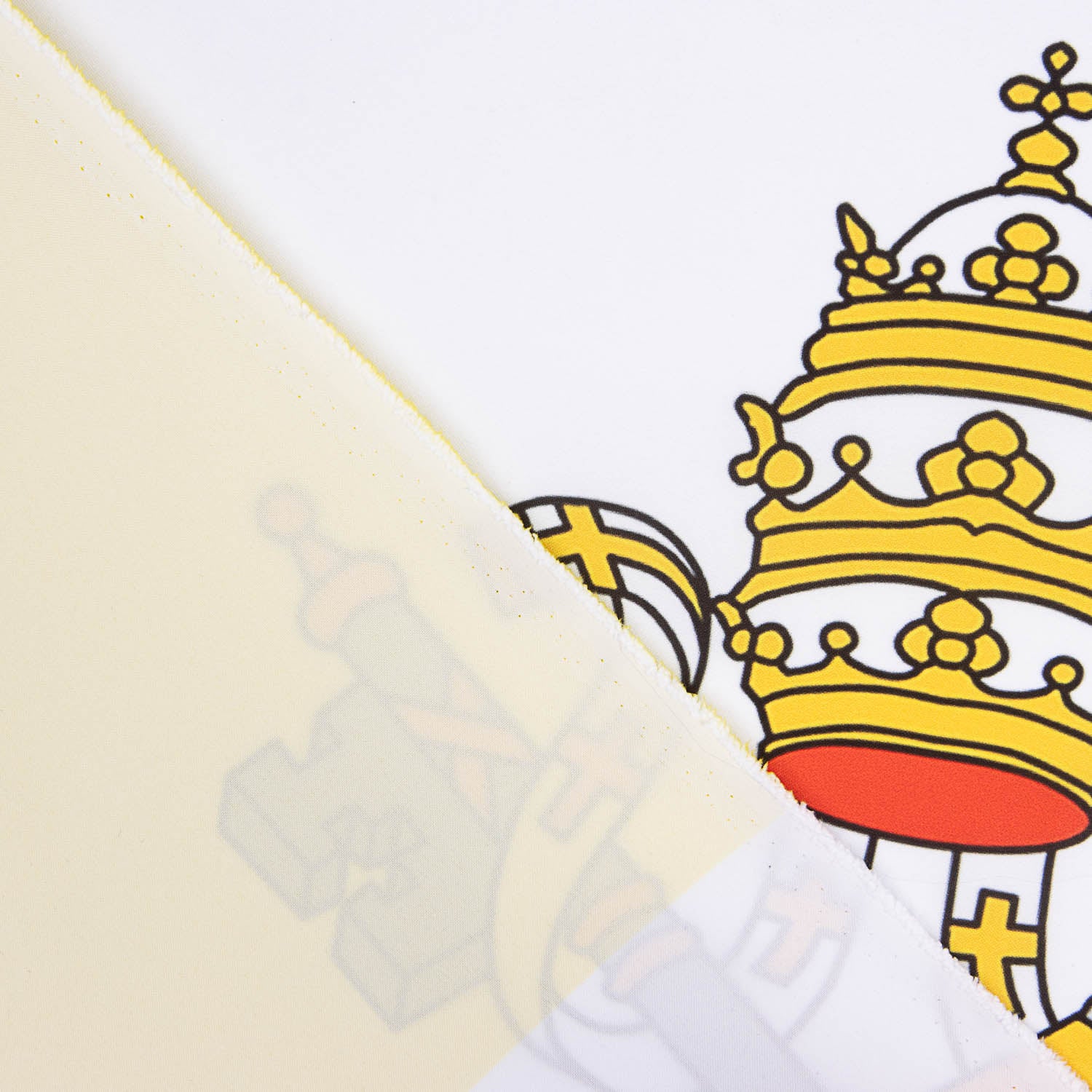 Tafel mit Vatikan-Flagge und Wappen - Ribes y Casals