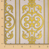 Brokat Barock Grau Gold - Ribes y Casals