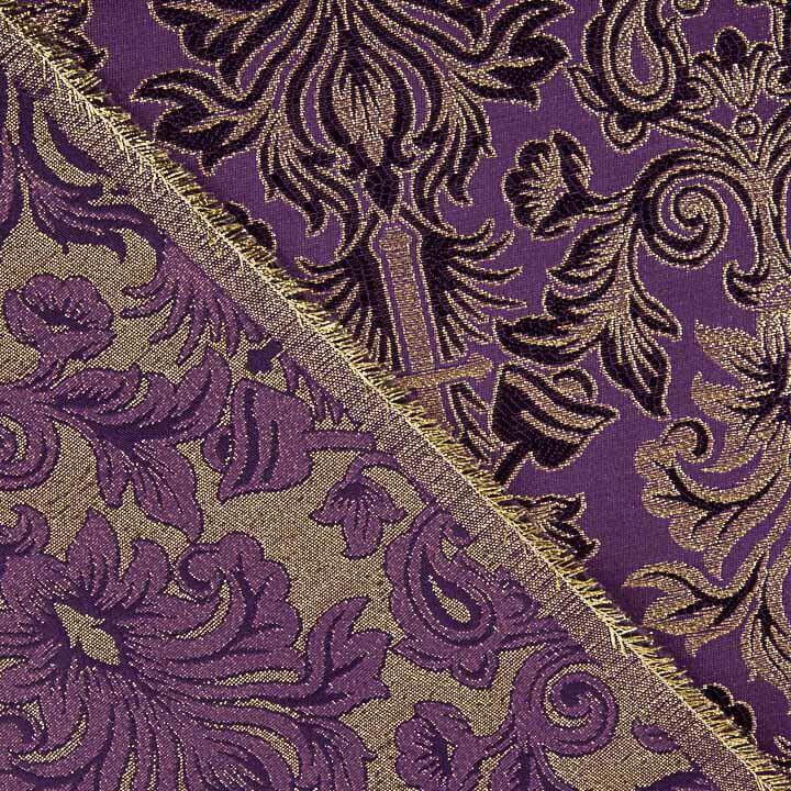 Versailles-Brokat in Amethyst und Gold - Ribes y Casals