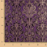 Versailles-Brokat in Amethyst und Gold - Ribes y Casals