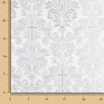 Versailles-Brokat in Perl-Silber - Ribes y Casals