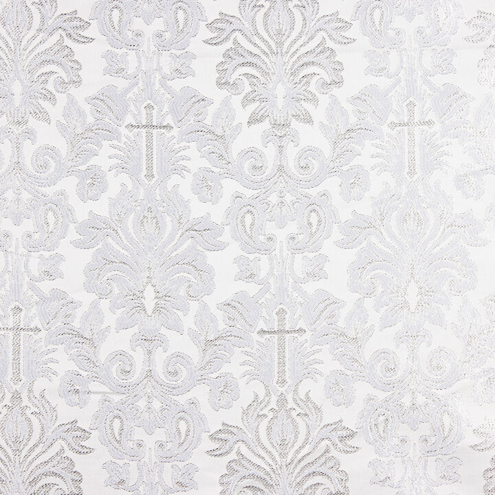 Versailles-Brokat in Perl-Silber - Ribes y Casals