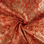 Versailles-Brokat in Rubinrot und Gold - Ribes y Casals