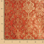 Versailles-Brokat in Rubinrot und Gold - Ribes y Casals