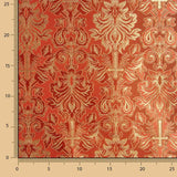 Versailles-Brokat in Rubinrot und Gold - Ribes y Casals
