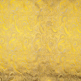 Jacquard in Naturfarbe mit goldenem Lurex-Kaschmir - Ribes y Casals