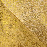 Jacquard in Naturfarbe mit goldenem Lurex-Kaschmir - Ribes y Casals